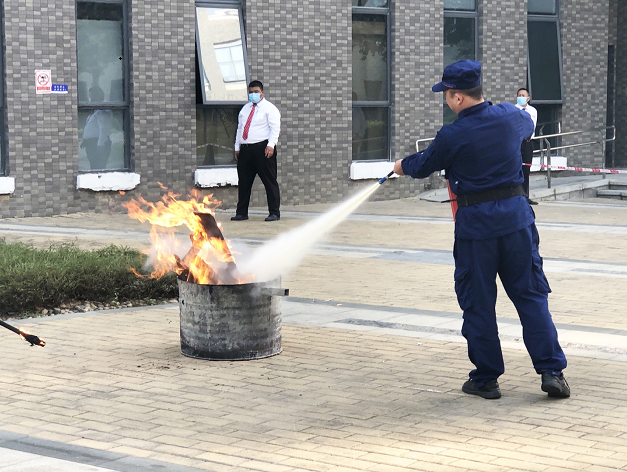 研控科技消防演习